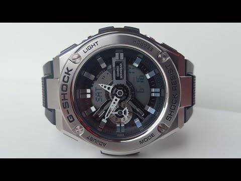 CASIO G-SHOCK GST-410-1A. Обзор\Review
