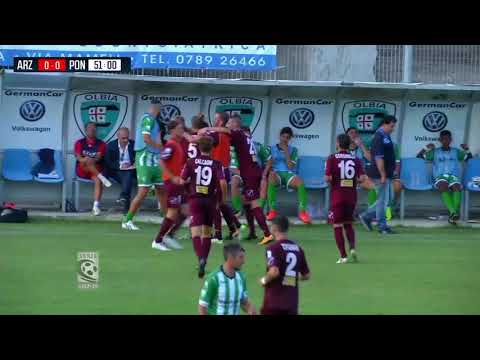 Arzachena - Pontedera 2-1 (highlights)