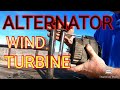Car Alternator Wind Turbine No Mods Car Alternator Wind Generator How To Construct