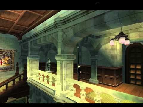 TRLE Speedrun - Mists of Avalon - First Clues - Croft Manor, Downstairs (2nd visit) - 0:38