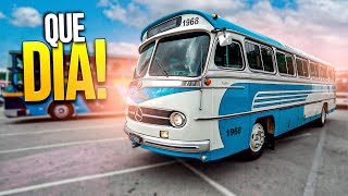 THE COOLEST DAY OF THE YEAR!!! OLD BUSES!! BRAZIL BUS FEST