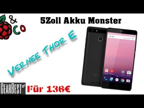Vernee Thor E - Das Akku Monster [DEUTSCH]