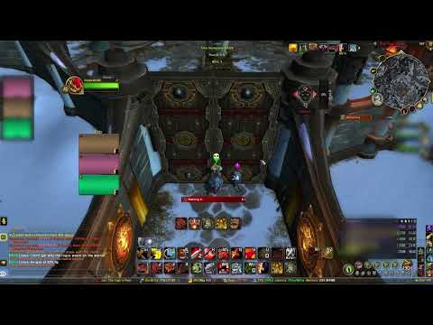 Scripted ilvl447 Fury warrior solo shuffle dragon flight
