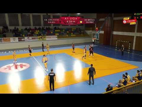 KK ORLOVIK NANSI - KK BRČKO DISTRIKT A1 LIGA 12. KOLO