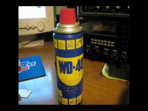 wd40 spray can promotional radio am fm battery radio