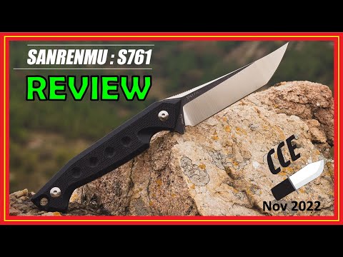 FULL Review of the Sanrenmu S761- Budget Full Tang Fixed Blade Tanto