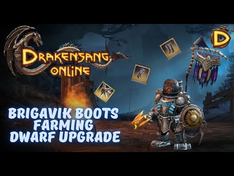 Drakensang Online, Brigavik Boots Farming, Dwarf Upgrade, Drakensang, Dso, mmorpg, mmo