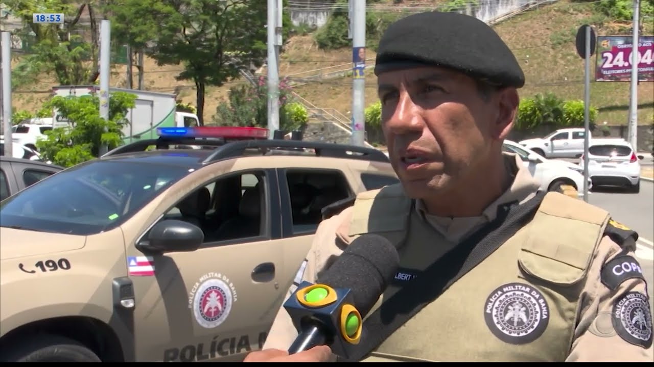 Policial é baleado no bairro da Santa Cruz, em Salvador - Band Cidade