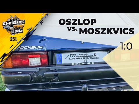 Garázs videó 251. - Magyar Moszkvics klub túra 2024. I-rész.