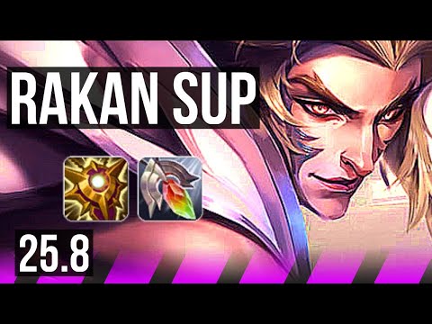 RAKAN & Miss Fortune vs BRAUM & Lucian (SUP) | 6/3/12 | KR Master | 25.8