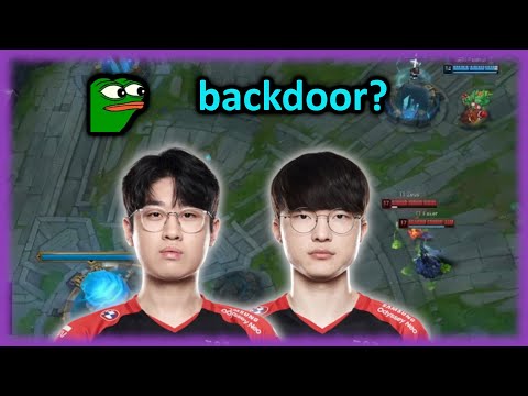 T1 Faker and Zeus tries to backdoor GENG | T1 vs GENG | LCK Spring Playoffs 2023
