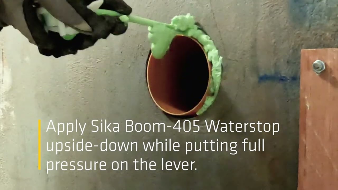 productvideo Sika Boom-405 Water Stop 400ml