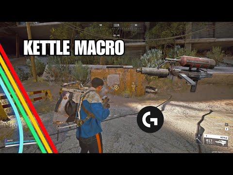 How to setup Kettle Macro in arc raiders (GHUB)