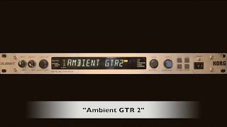 Video thumbnail for Korg DL8000R MultiTap Delay Sounds by italoop