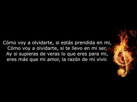 Como Voy A Olvidarte Segundo Rosero Letra