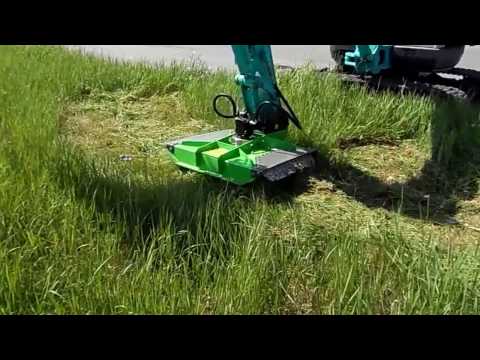 🟢 Test trinciatrice a lame OMEF TRL68 su escavatore