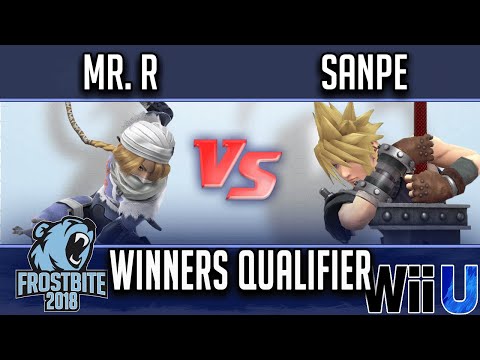 Frostbite 2018 Smash 4 Singles  WINNERS QUALIFIER - BC | Mr. R (Sheik) vs  sanpe (Cloud)