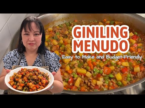 How to Cook Pork Giniling Menudo Style | Hearty, tasty, and budget-friendly