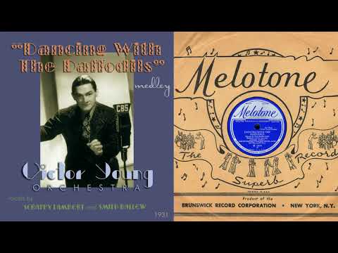 1931, Dancing With the Daffodils, Victor Young Orch. medley, with Bunny Berigan, HD 78rpm