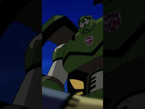 DINBOBOT Defeat! | Transformers: Animated | Transformers Official
