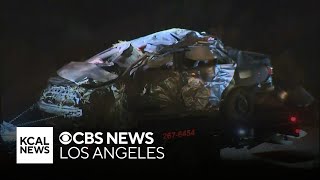6 killed in two separate crashes in rural LA County