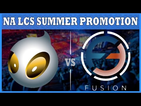 Dignitas vs Team Fusion Game 1 - S5 NA LCS Summer Promotion Tournament 2015 - DIG vs FSN G1
