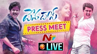 Devadas Movie Team Press Meet LIVE | Nagarjuna | Nani