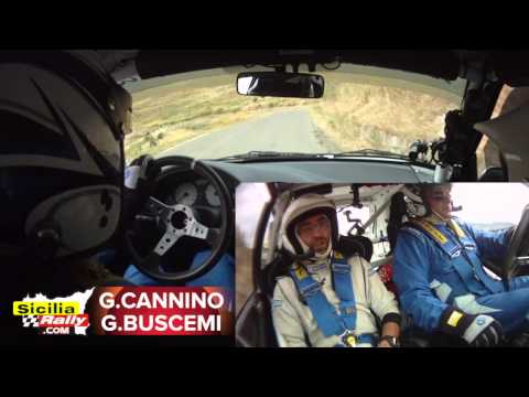 G.Cannino - G.Buscemi all'11° Rally di Caltanissetta