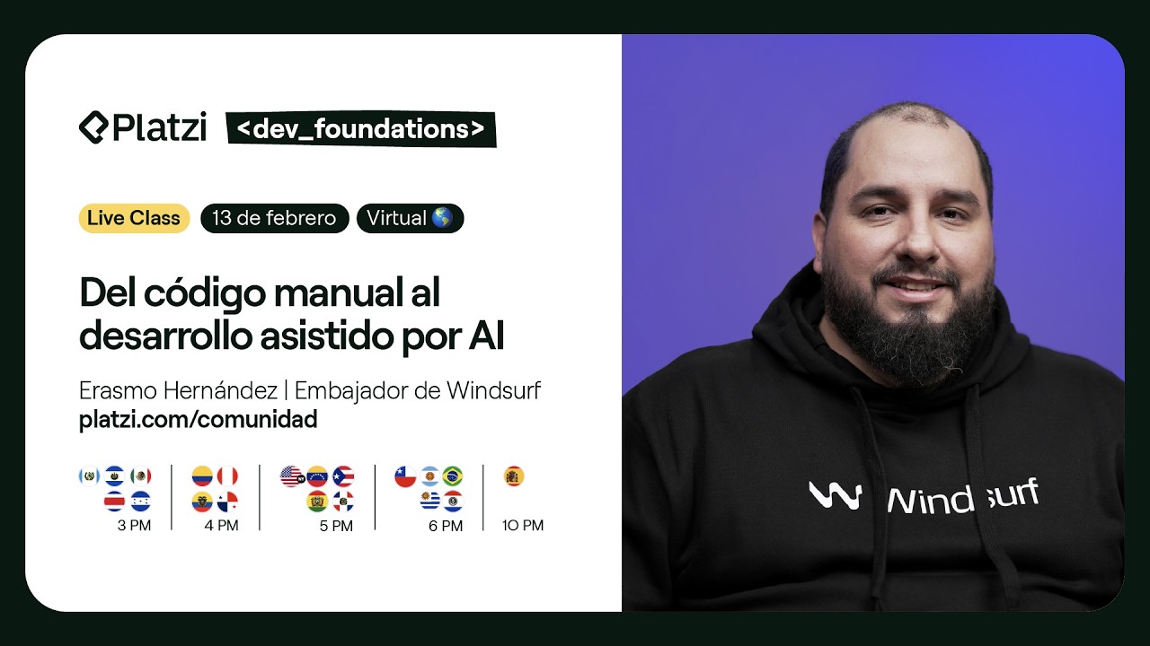 Live Classes: Del código manual al desarrollo asistido por AI