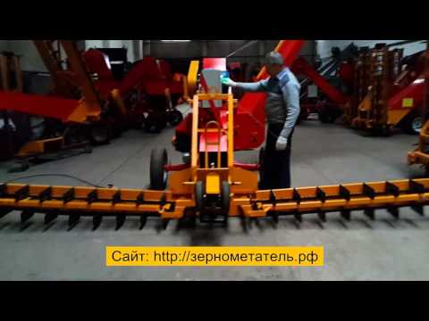 Зернометатель ПЗС-60 «Муравей». Внешний осмотр и проверка работоспособности.