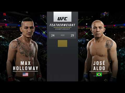 MAX HOLLOWAY VS JOSE ALDO 2, UFC 218