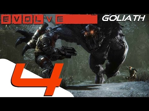 Evolve - Campaign Walkthrough Part 4 - Evacuation Goliath Gameplay