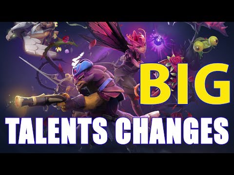 Dota 2 Dueling Fates 7.07 PATCH - Major Hero/Talents changes Part 1