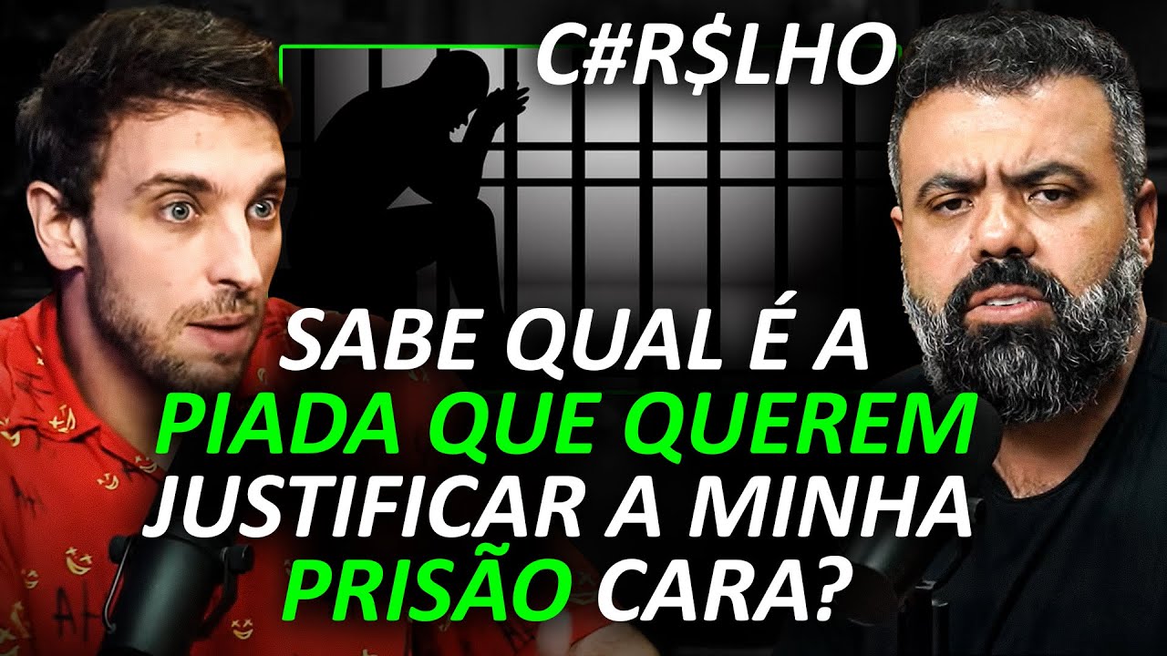FIM da COMÉDIA? LEO LINS ALERTOU no FLOW sobre CONDENAÇÃO