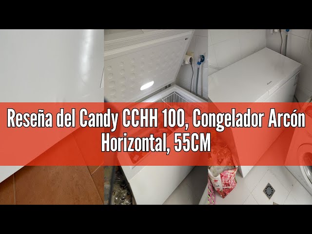 Vídeo relacionado con Candy CCHH 200E, Congelador Arcón Horizontal, Ancho 92CM, 196L, Tecnología Estática, 1 Cesto, Control Electrónico Externo, Indicador de Temperatura, Alarma Aumento de Temperatura, 39DB, Blanco
