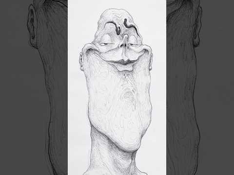 How To Draw A SMUG Face! 😏 #art #drawing #shorts