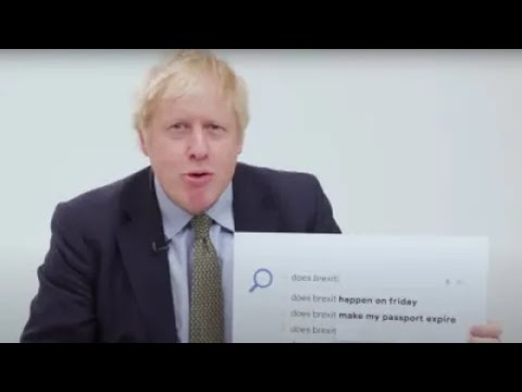 Boris Johnson says Blue