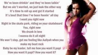 Lil Wayne - Drunk in love ft Christina Milian lyrics