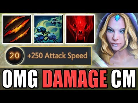 Super Attack Speed CM + Fury Swipes power [True Imba] Dota 2 Ability Draft