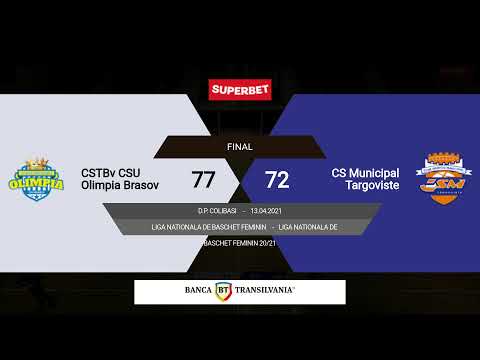 LNBF 2020-2021: CSTBv CSU Olimpia Brasov - CSM Târgoviște (PLAY-OFF 1, GAME 1)