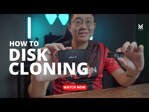 What is disk cloning, and how do we clone a disk?