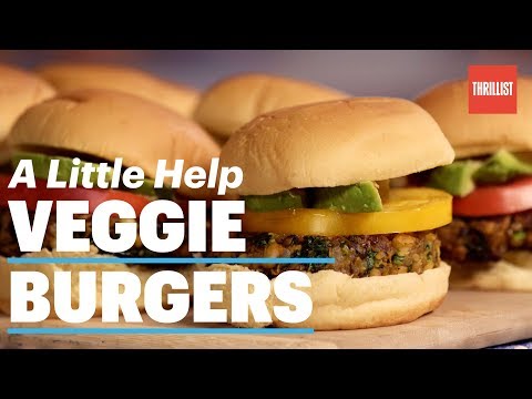 How to Make Veggie Burgers the Right Way || A Little Help: Veggie Burgers