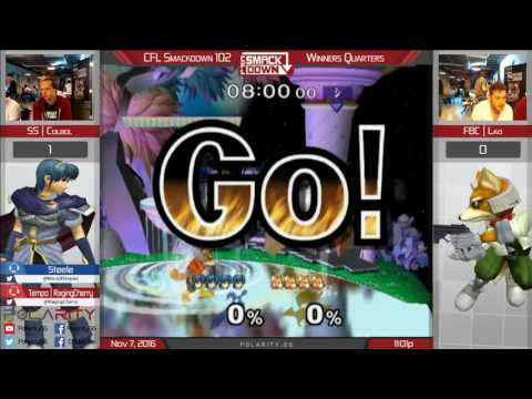 CFL Smackdown 102 Melee - SS Colbol (Marth) vs Lad (Fox) - Winners Quarters