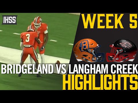 Bridgeland Secures 35-6 Victory Against Langham Creek | High School Football Highlights