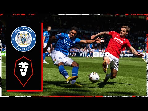 HIGHLIGHTS | Stockport County 2-1 Salford City [3-1 After Penalties]