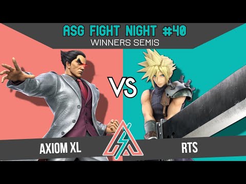 ASG 40 WINNERS SEMIS - Axiom XL (Kazuya) vs RTS (Cloud)