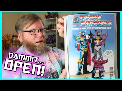 Dammit, Open:  Carpet-Door Canonised!! Transformers unboxing and giveaway!