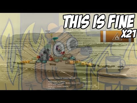 FIRE DEVIL COLBERT - World of Warships