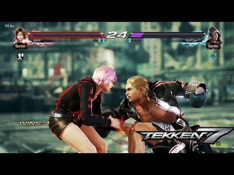 Asuka b3 Slomo & Harada Hit box