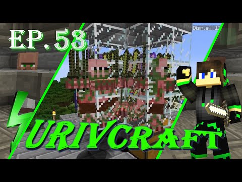 Surivcraft Ep.53 - Uccidiamo 800 Zombie Pigman a 1 FPS